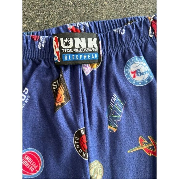 NBA BASKETBALL TEAM kids fleece Pajama bottoms Size 8 - Picture 6 of 8